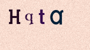 Visual Confirmation Security Code