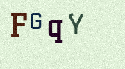 Visual Confirmation Security Code