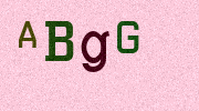Visual Confirmation Security Code