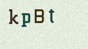 Visual Confirmation Security Code