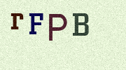 Visual Confirmation Security Code