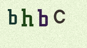 Visual Confirmation Security Code