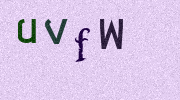 Visual Confirmation Security Code