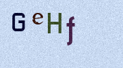 Visual Confirmation Security Code