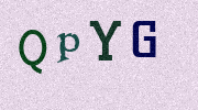Visual Confirmation Security Code