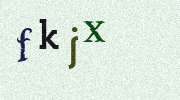 Visual Confirmation Security Code