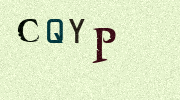 Visual Confirmation Security Code