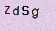 Visual Confirmation Security Code