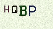 Visual Confirmation Security Code