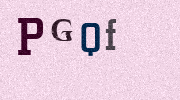 Visual Confirmation Security Code