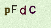 Visual Confirmation Security Code