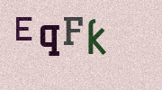 Visual Confirmation Security Code