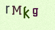 Visual Confirmation Security Code