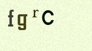 Visual Confirmation Security Code