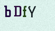 Visual Confirmation Security Code