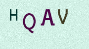 Visual Confirmation Security Code
