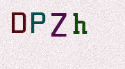 Visual Confirmation Security Code