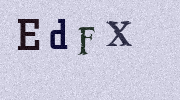 Visual Confirmation Security Code