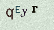 Visual Confirmation Security Code