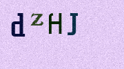Visual Confirmation Security Code