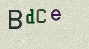 Visual Confirmation Security Code