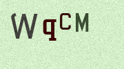 Visual Confirmation Security Code