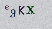 Visual Confirmation Security Code