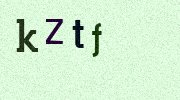 Visual Confirmation Security Code