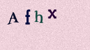 Visual Confirmation Security Code