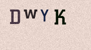 Visual Confirmation Security Code