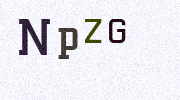 Visual Confirmation Security Code