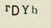 Visual Confirmation Security Code