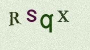 Visual Confirmation Security Code