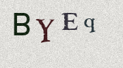 Visual Confirmation Security Code