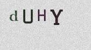 Visual Confirmation Security Code