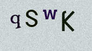 Visual Confirmation Security Code