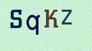 Visual Confirmation Security Code