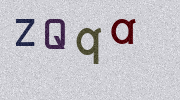 Visual Confirmation Security Code