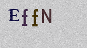 Visual Confirmation Security Code