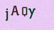 Visual Confirmation Security Code