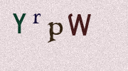 Visual Confirmation Security Code