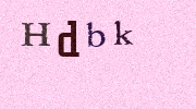 Visual Confirmation Security Code