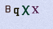 Visual Confirmation Security Code