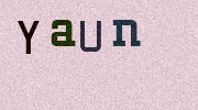 Visual Confirmation Security Code
