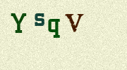 Visual Confirmation Security Code