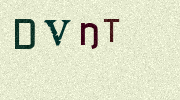 Visual Confirmation Security Code