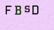Visual Confirmation Security Code