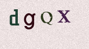 Visual Confirmation Security Code