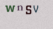 Visual Confirmation Security Code
