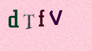 Visual Confirmation Security Code